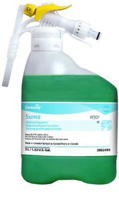 Picture of Diversey™ Suma® Surface Cleaner / Degreaser Liquid Concentrate 5 Liter Bottle Unscented NonSterileDVO93062493