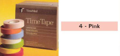 Picture of Blank Label Tape Time® Multipurpose Label Pink Vinyl 1/2 X 500 InchT-512-4
