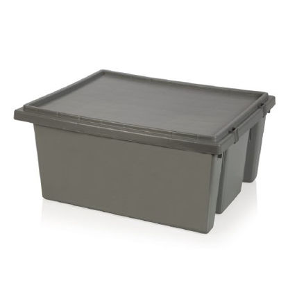 Picture of Tote Lid Budget Red, Polymers1628R