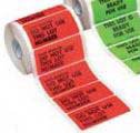 Picture of Pre-Printed / Write On Label Communication Fill In Red Paper DATE RECEIVED________/DO NOT USE/THIS LOT/NUMBER Black Quality Control Label 1-1/2 X 3 InchL1505-1