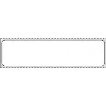 Picture of Blank Label pdc® Thermal Label White Paper 1 X 4 InchTHERMD38