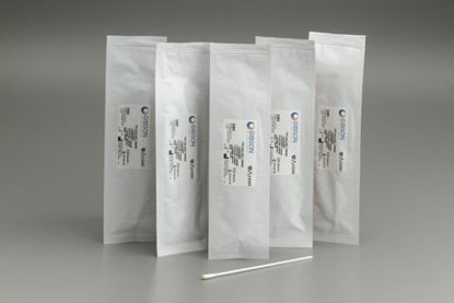 Picture of Vaginitis Panel Control Swab Kit Features 6 swabs (3 positive and 3 negative) with Trichomonas / Gardnerella / Candida Positive Level / Negative Level 3 X Positive, 3 X NegativeCV-01
