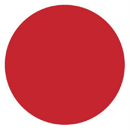 Picture of Blank Label Label Dot Red Paper 1/2 DiameterULDT229