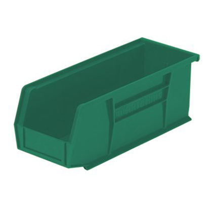 Picture of Storage Bin HCL Super Tough Green Industrial Grade Polymers 4 X 4-1/8 X 10-7/8 Inch1401G