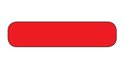 Picture of Blank Label Indeed Multipurpose Label Red 3/8 X 1-5/8 Inch2201