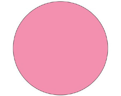 Picture of Blank Label Shamrock Label Dot Pink Litho Paper 3/4 DiameterSDL-75R-11