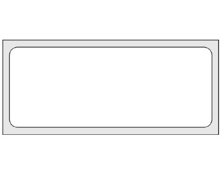 Picture of Pre-Printed Label Shamrock Auxiliary Label White Vac Shake Well and Keep in Refrigerator Black Safety and Instructional 1 X 2-1/2 InchSVL-13-1