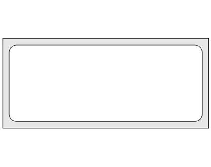 Picture of Pre-Printed Label Shamrock Auxiliary Label White Vac Shake Well and Keep in Refrigerator Black Safety and Instructional 1 X 2-1/2 InchSVL-13-1
