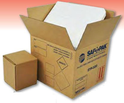 Picture of Insulated Shipping Container Saf T Pak 15-3/8 L X 13-3/4 W X 8-1/4 H InchNC9317515