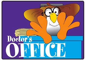 Picture of Door / Wall Sign Directory Sign Doctor's OfficeEX23