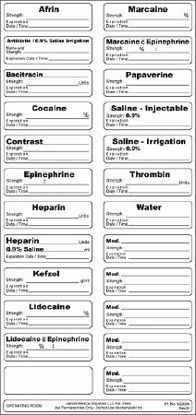 Picture of Label Kit Correct Medication Labeling System™3303-P