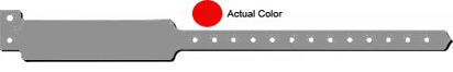 Picture of Identification Wristband Sentry® SuperBand® Write On Band Permanent Snap Without Legend5070-16-PDM