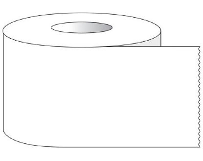 Picture of Blank Label Tape Shamrock Multipurpose Label White 3/4 X 500 InchST-34-1