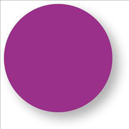 Picture of Blank Label UAL™ Label Dot Purple Paper 3/4 DiameterULDT168
