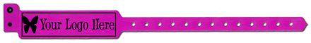 Picture of Identification Wristband Superband® Write On Band Permanent Snap Without Legend450P-37-PDM