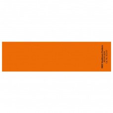 Picture of Blank Label Instructional Label Orange Paper 1-3/8 X 5-3/8 Inch5043-07