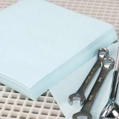 Picture of Cleanroom Wipe Amplitude™ Epsilon™ ISO Class 6 Blue NonSterile Cellulose / Polyester 9 X 9 Inch DisposableAMEP0001