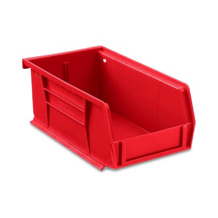 Picture of BIN, STORAGE STACKABLE PLAS RED 7 1/2"X4"X3"S-12414RED