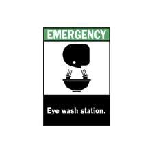Picture of Wall Sign First Aid Sign Emergency Eye Wash Station With Pictogram19038165