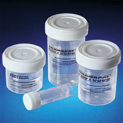 Picture of Prefilled Formalin Container Protocol™ PET 120 mL Fill in 240 mL (8 oz.) Screw Cap Warning Label NonSterile23426796