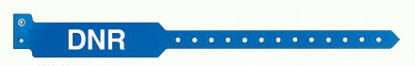 Picture of Identification Wristband Sentry® Superband® Alert Bands® Alert Band Permanent Snap DNR5055-13-PDM