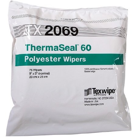 Picture of Cleanroom Wipe ThermaSeal™ 60 White NonSterile Polyester 9 X 9 Inch DisposableTX2069