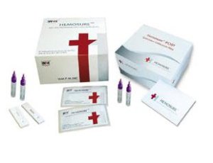 Picture of Stool Specimen Container Hemosure® Plastic Screw Cap with Sampling DeviceT1-TB10