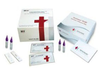 Picture of Stool Specimen Container Hemosure® Plastic Screw Cap with Sampling DeviceT1-TB10