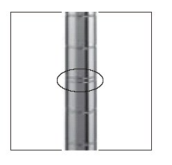 Picture of Shelf Post Site-Select™ 33-7/8 H, 2 Lbs, Chrome33UP