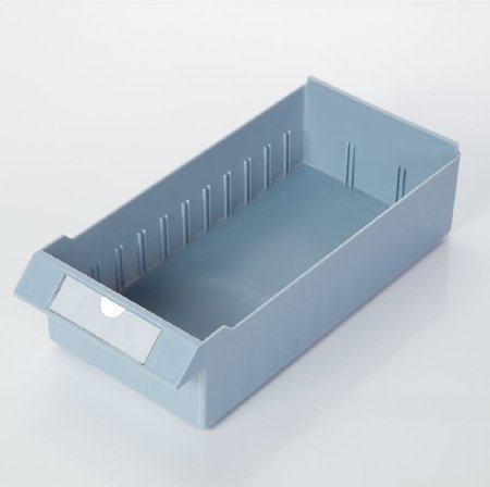 Picture of Cassette Bin Waterloo® Light Blue Plastic 2-1/2 X 4-1/2 X 9-3/4 Inch1322