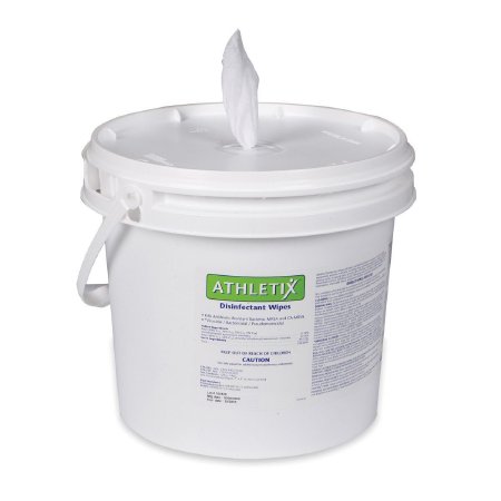 Picture of Athletix™ Surface Disinfectant Premoistened Manual Pull Wipe 900 per Roll Bucket Disposable Scented NonSterileATHD0101