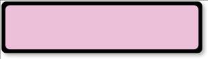 Picture of Blank Label UAL™ Chart Tab Pink Paper 1-3/8 X 5 InchULCI260