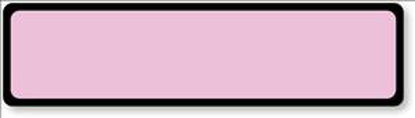 Picture of Blank Label UAL™ Chart Tab Pink Paper 1-3/8 X 5 InchULCI260