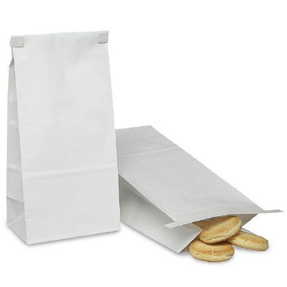 Picture of Bakery Bag 4-3/4 X 3-1/4 X 11 Inch Poly WhiteS-6907