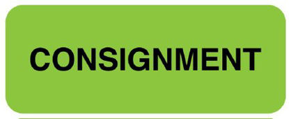 Picture of Pre-Printed Label UAL™ Instructional Label Green Permanent Paper Consignment Black Quality Control Label 7/8 X 2-1/2 InchULQA100