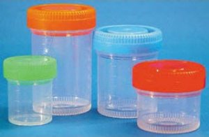 Picture of Prefilled Formalin Container Protocol™ Color-Coded Polypropylene 20 mL Fill in 40 mL (1.35 oz.) Screw Cap Unprinted NonSterile23316154