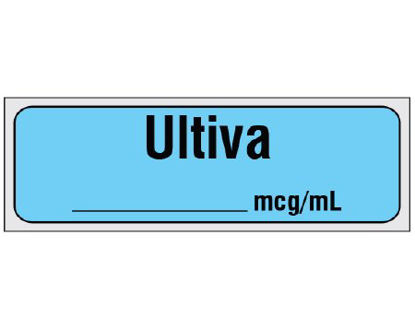 Picture of Pre-Printed Label Shamrock Anesthesia Label WhiteSA-2412-PRE