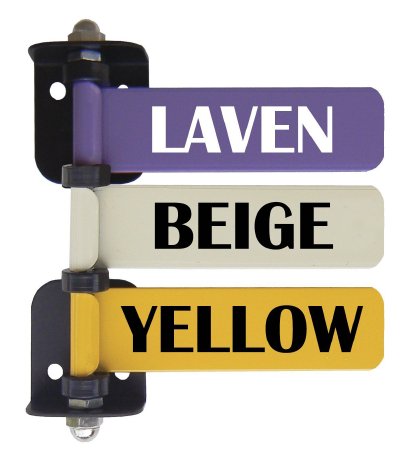 Picture of Exam Room Signal Flag Wall Mount 3 Flag 1-1/3 X 4 Inch291733-CP2