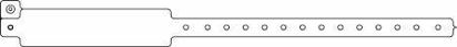 Picture of Identification Wristband Speedi-Band® Write On Band Permanent Snap Without Legend420-13-PDM