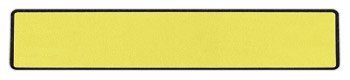 Picture of Blank Label Instructional Label Yellow Autoclavable 1 X 5-3/8 Inch8800-03