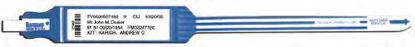Picture of Identification Wristband Safeguard® Sealident® Laser Print Adhesive Closure Without Legend881-15-PDJ