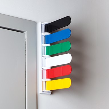 Picture of Exam Room Signal Flag Wall Mount 6 Flag 6-1/2 Inch18879