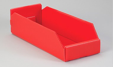 Picture of Bin Red Plastic 4 x 6 X 16 Inch19824R