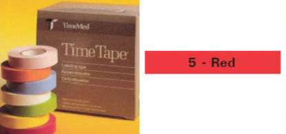 Picture of Blank Label Tape Time® Multipurpose Label Red Vinyl 3/4 X 500 InchT-534-5