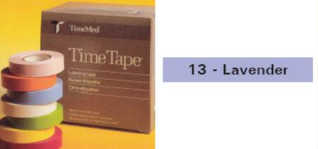 Picture of Blank Label Tape Time® Colored Identification Tape Purple Paper 3/4 X 500 InchT-534-13
