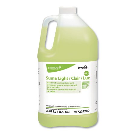 Picture of Dish Detergent Suma® Light D1.2 1 gal. Jug Liquid Concentrate Citrus Scent957229280