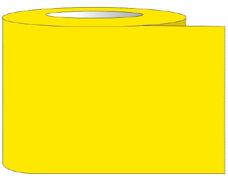 Picture of Blank Label Tape Shamrock Multipurpose Label Yellow Tape 1/2 X 60 InchST-100-2