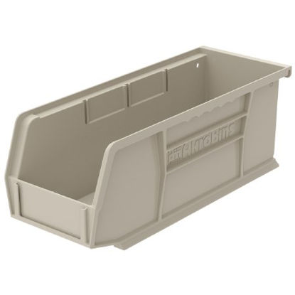 Picture of Storage Bin AkroBins® Stone Industrial Grade Polymers 4 X 4-1/8 X 10-7/8 Inch30224STONE