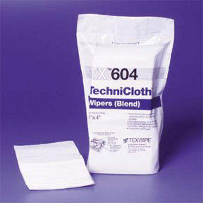 Picture of Cleanroom Wipe TexWipe® TechniCloth® ISO Class 6-7 White NonSterile Cellulose / Polyester 12 X 12 Inch Disposable18315D