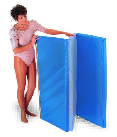 Picture of Floor Mat 3042 Series 4 X 6 Foot Blue / Gray Vinyl / Foam3042-46